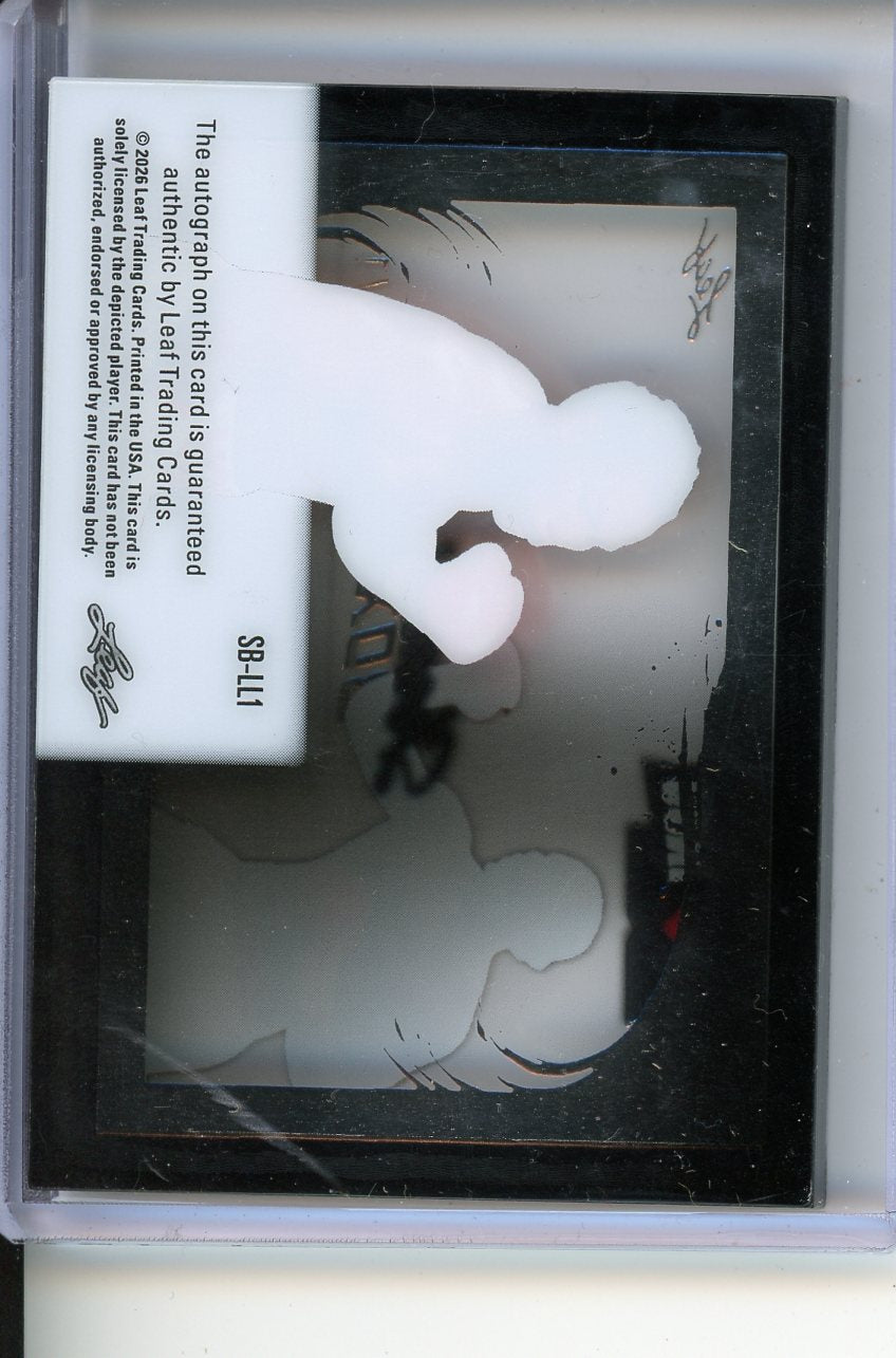 2026 Leaf Ring Kings Lennox Lewis Shadow Boxing 1/1 Auto