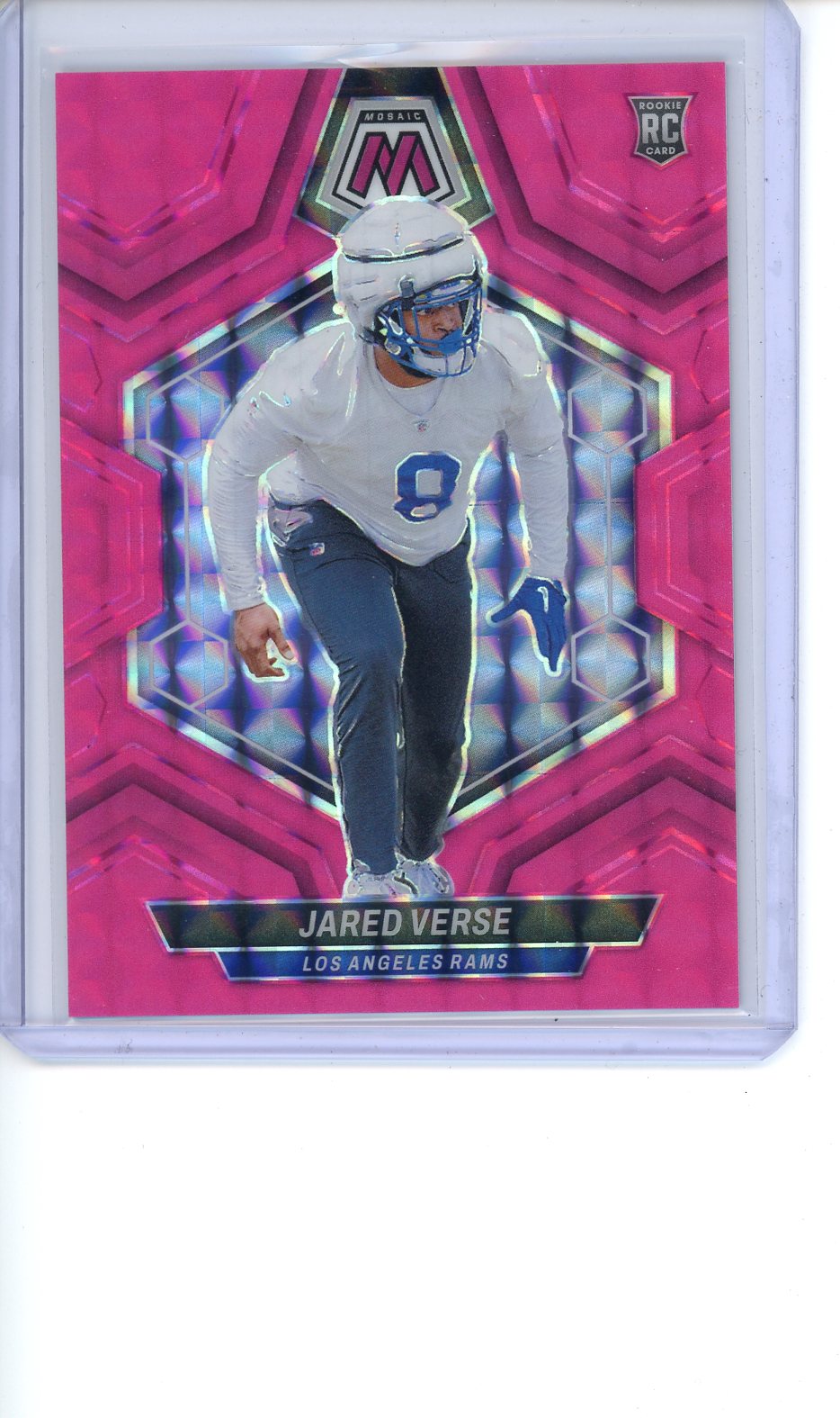 2024 Mosaic Jared Verse Pink Mosaic Rookie /10 No. 319