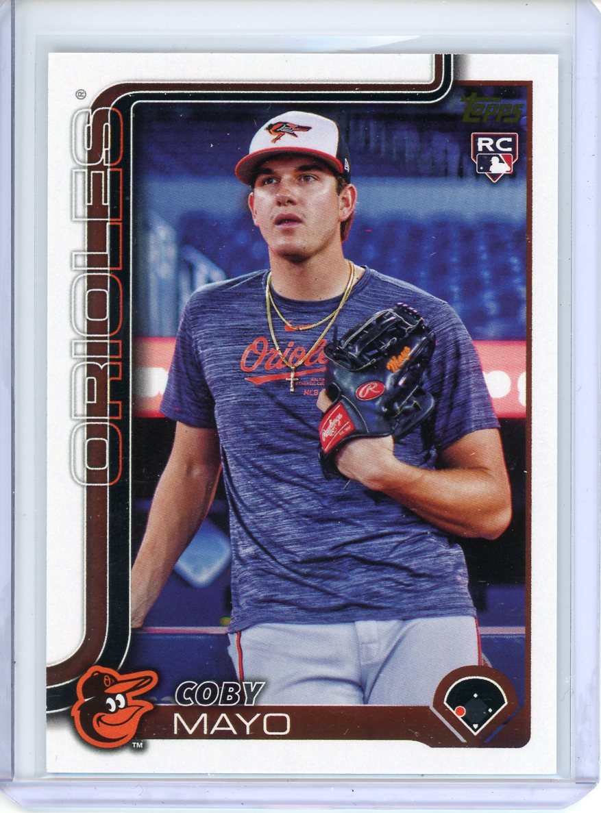 2025 Topps Coby Mayo Golden Mirror SSP #20 Orioles RC