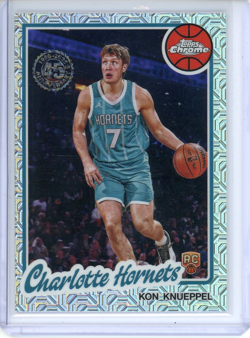 2025/26 Topps Basketball Kon Knueppel Rookie Mojo Silver Pack TC-KK