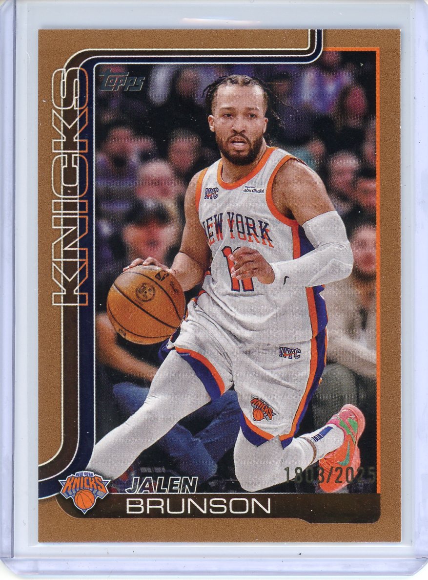 2025/26 Topps Basketball Jalen Brunson /2025