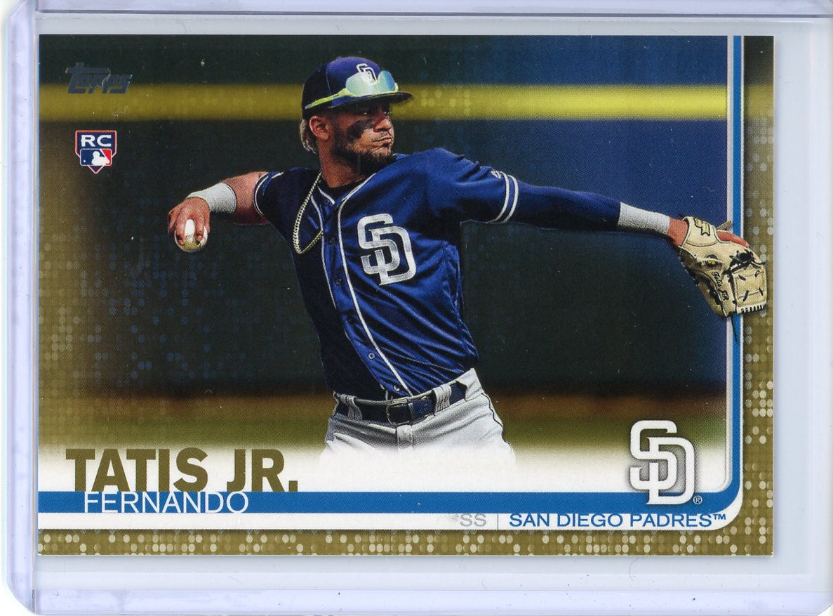 2019 Topps Series 2 Fernando Tatis Jr RC #410 Gold /2019