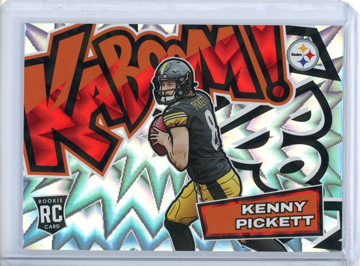2022 Panini Absolute Kenny Pickett RC #KH8 Horizontal Kaboom!