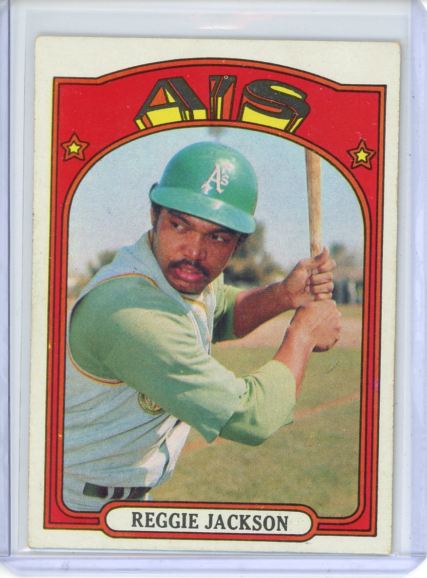 1972 Topps Reggie Jackson No. 435