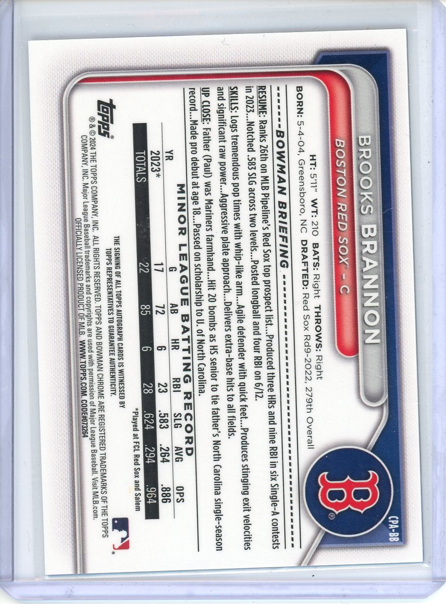 2024 Bowman Brooks Brannon Blue Auto /150