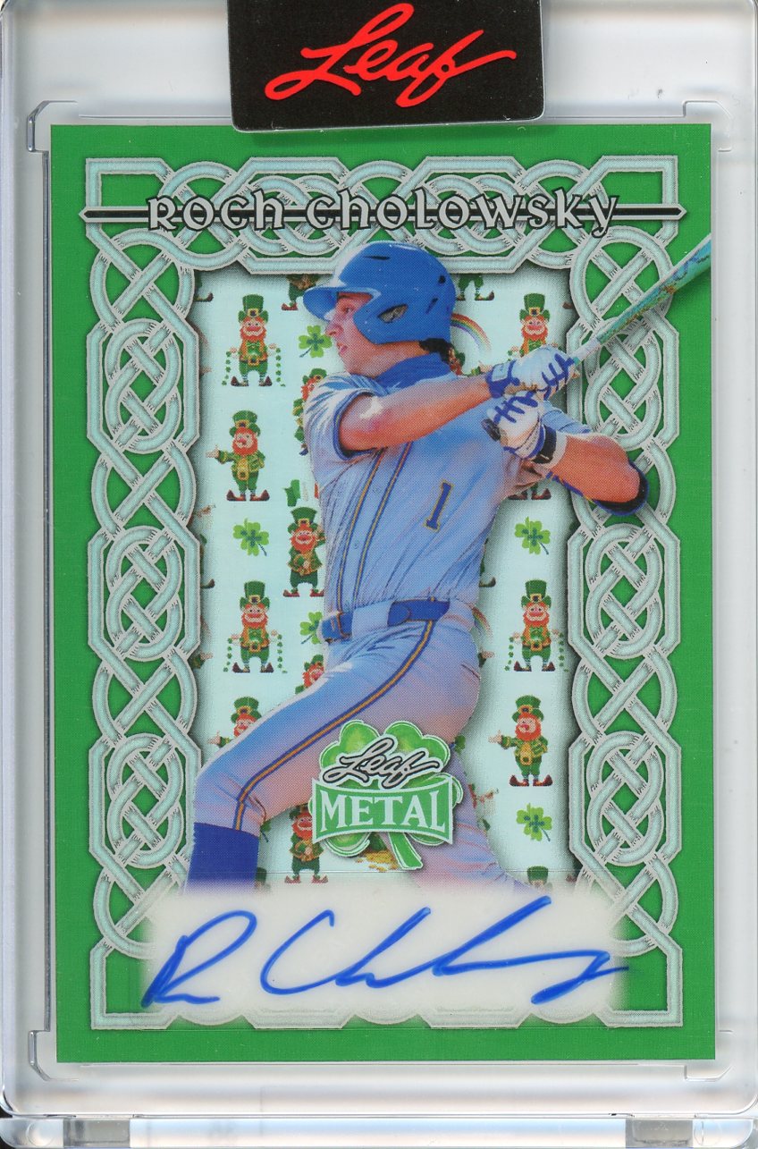 2026 Leaf St. Patricks Day Roch Cholowsky Auto /10
