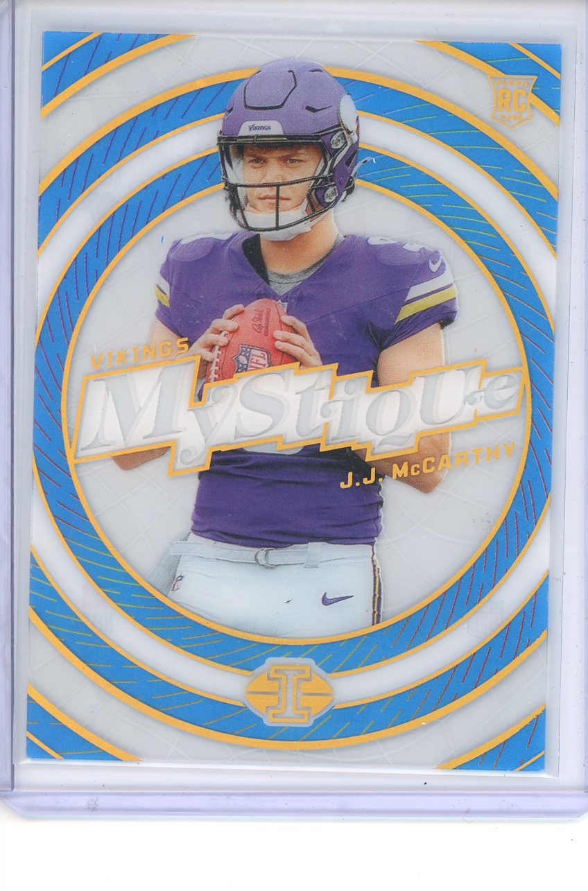 2024 Illusion JJ McCarthy Mystique /299 Rookie No. 8