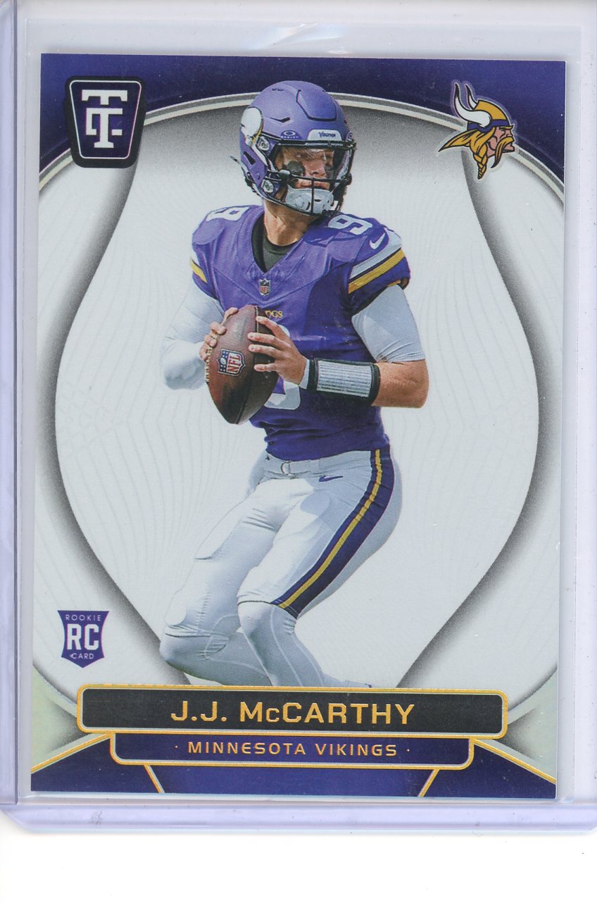 2024 Totally Certified JJ McCarthy /40 Rookie No. 127
