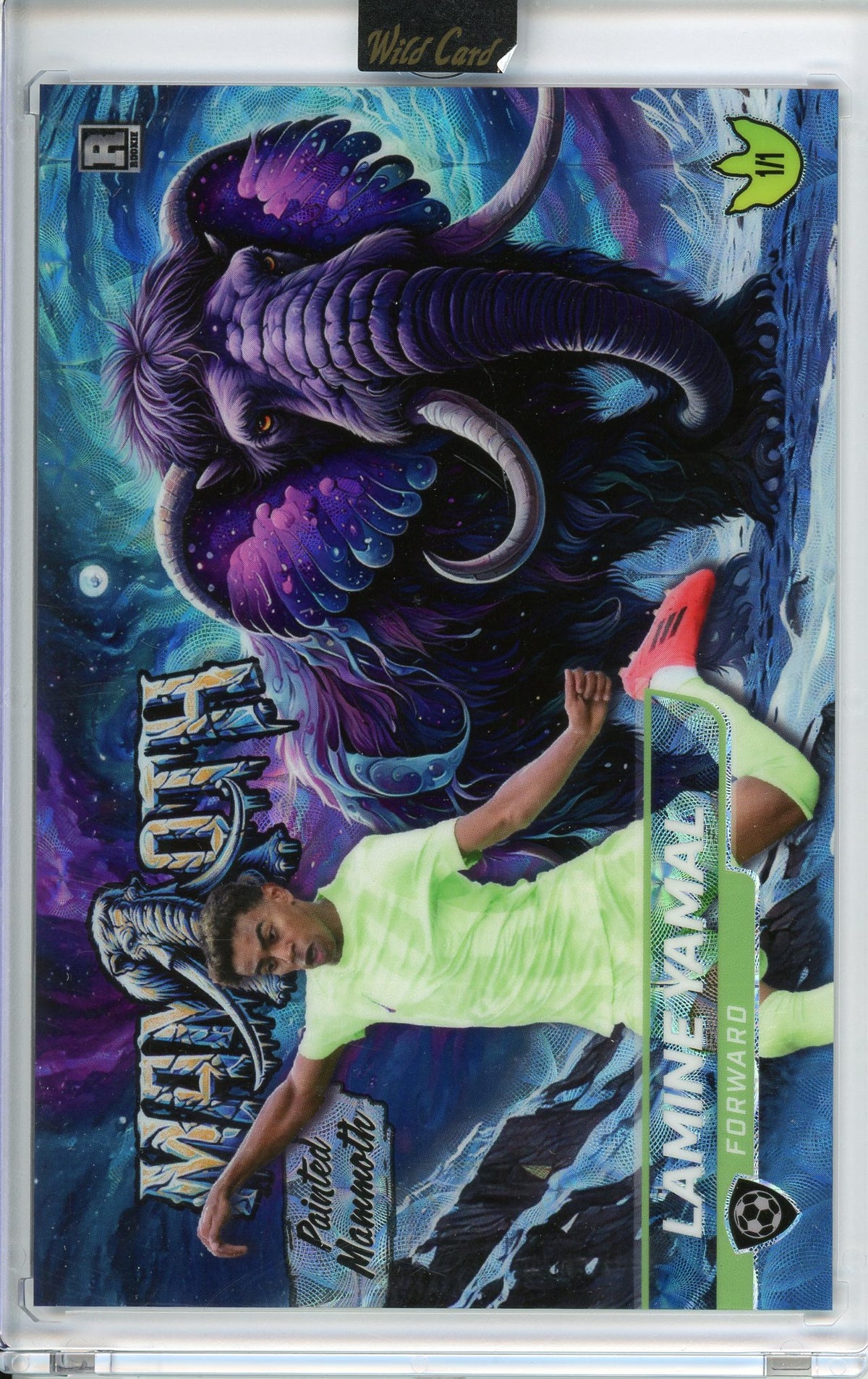 2025 Wild Card Painted Mammoth Lamine Yamal 1/1 National Exclusive DMPNM510-LY09
