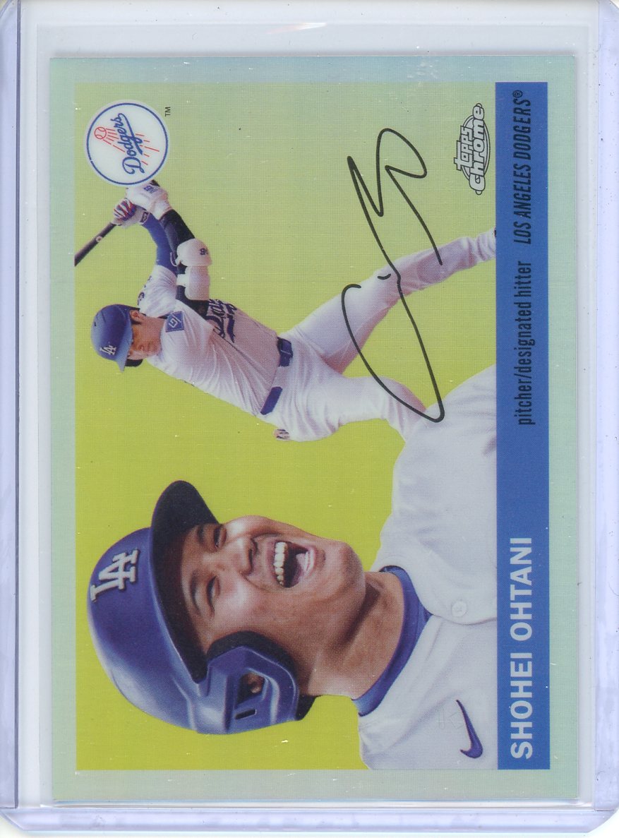 2025 Topps Chrome Platinum Anniversary Shohei Ohtani #17 Image Variation SSP