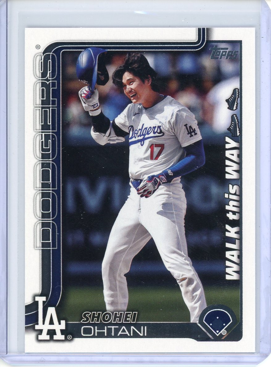 2025 Topps Series 1 Shohei Ohtani Walk this Way #WTW20