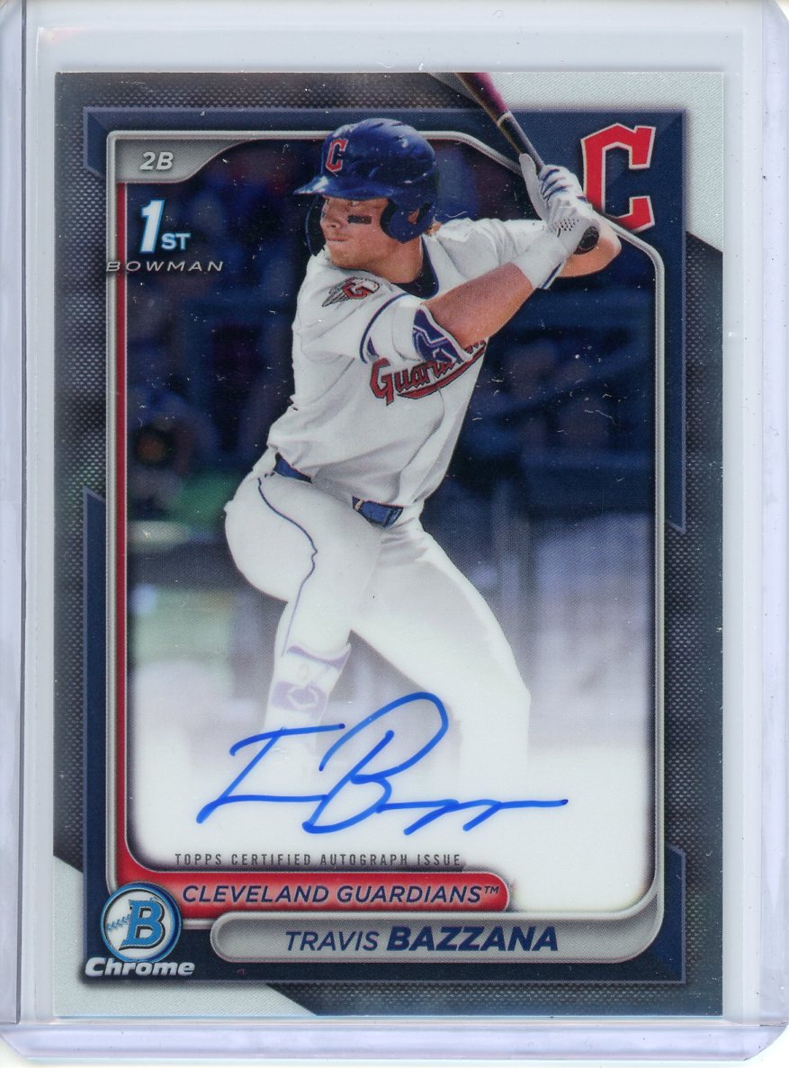 2024 Bowman Draft Travis Bazzana #CPA-TB 1st Chrome Auto