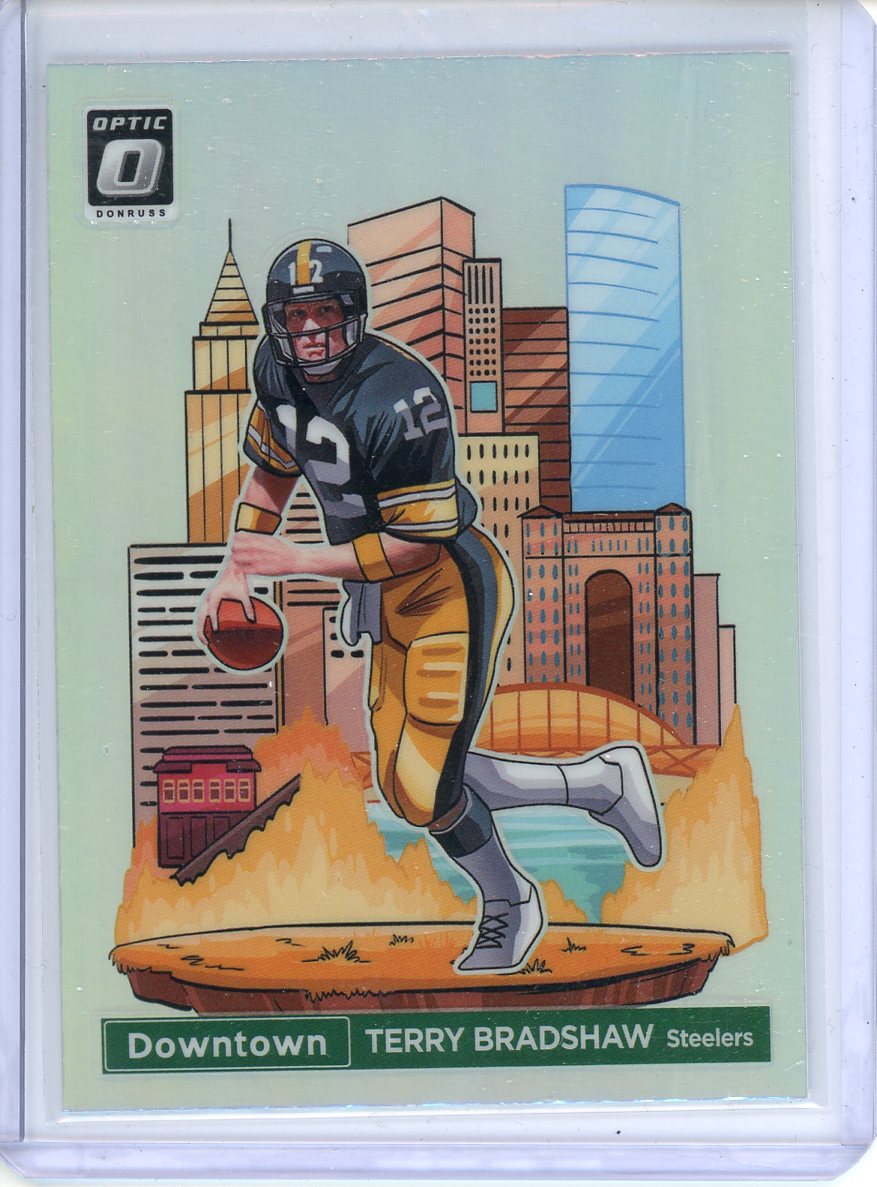 2024 Donruss Optic Football Terry Bradshaw Downtown #10