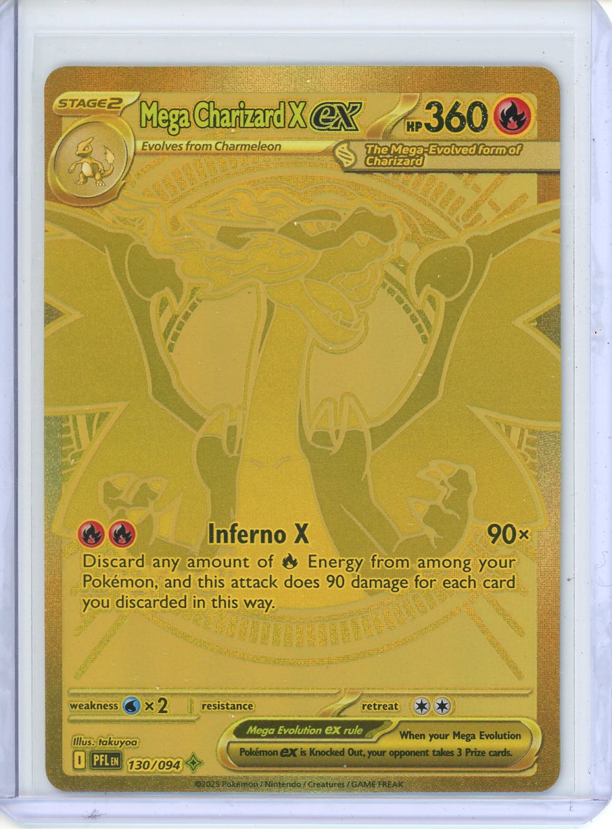 Mega Charizard X ex (Phantasmal Flames 130/094) Mega Hyper Rare