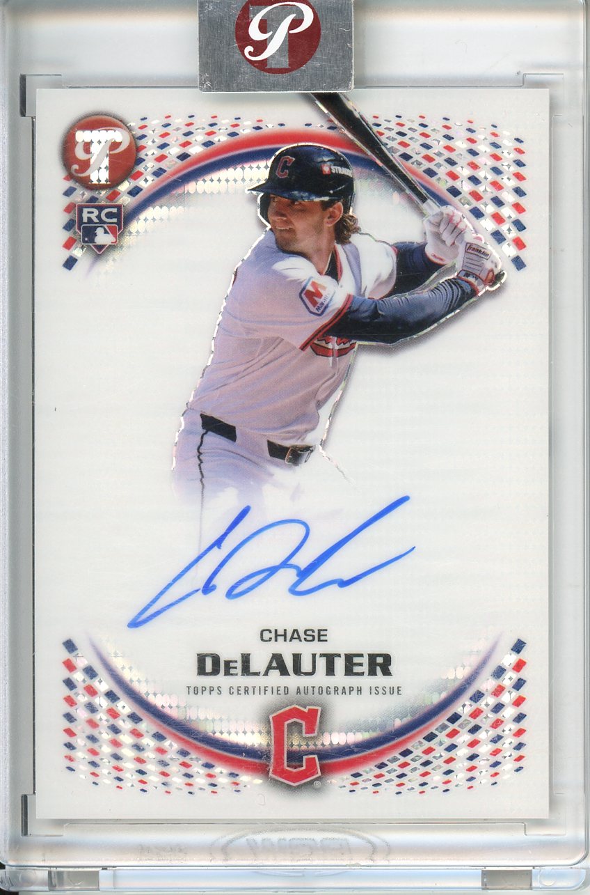 2026 Topps Pristine Chase DeLauter Autograph PA-CDE