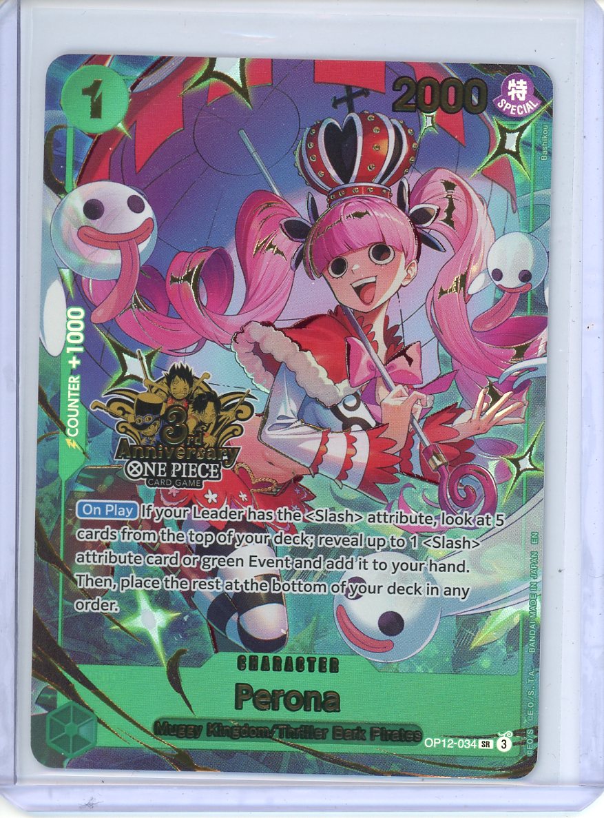 One Piece Perona (Japanese Version 3rd Anniversary Set) Promo