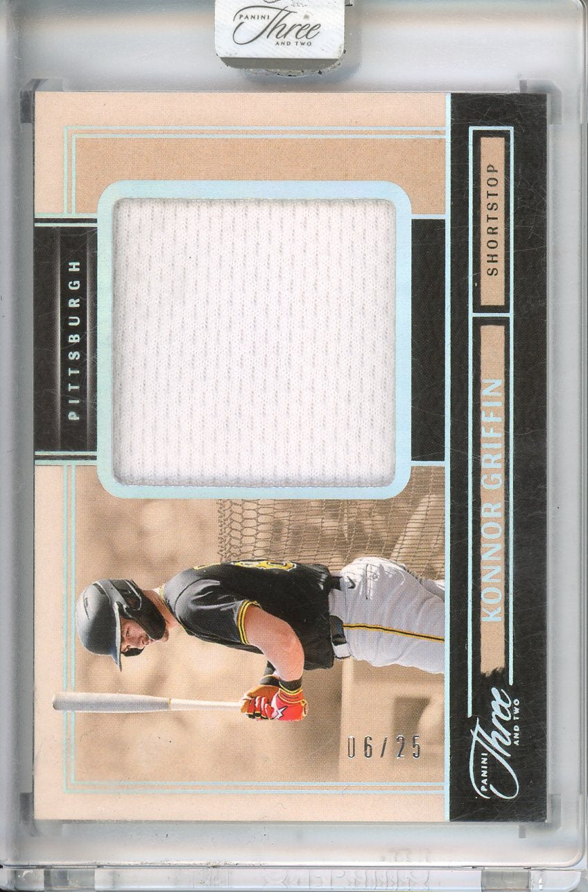 Panini Three and Two Konnor Griffin Patch 06/25 PS-KG