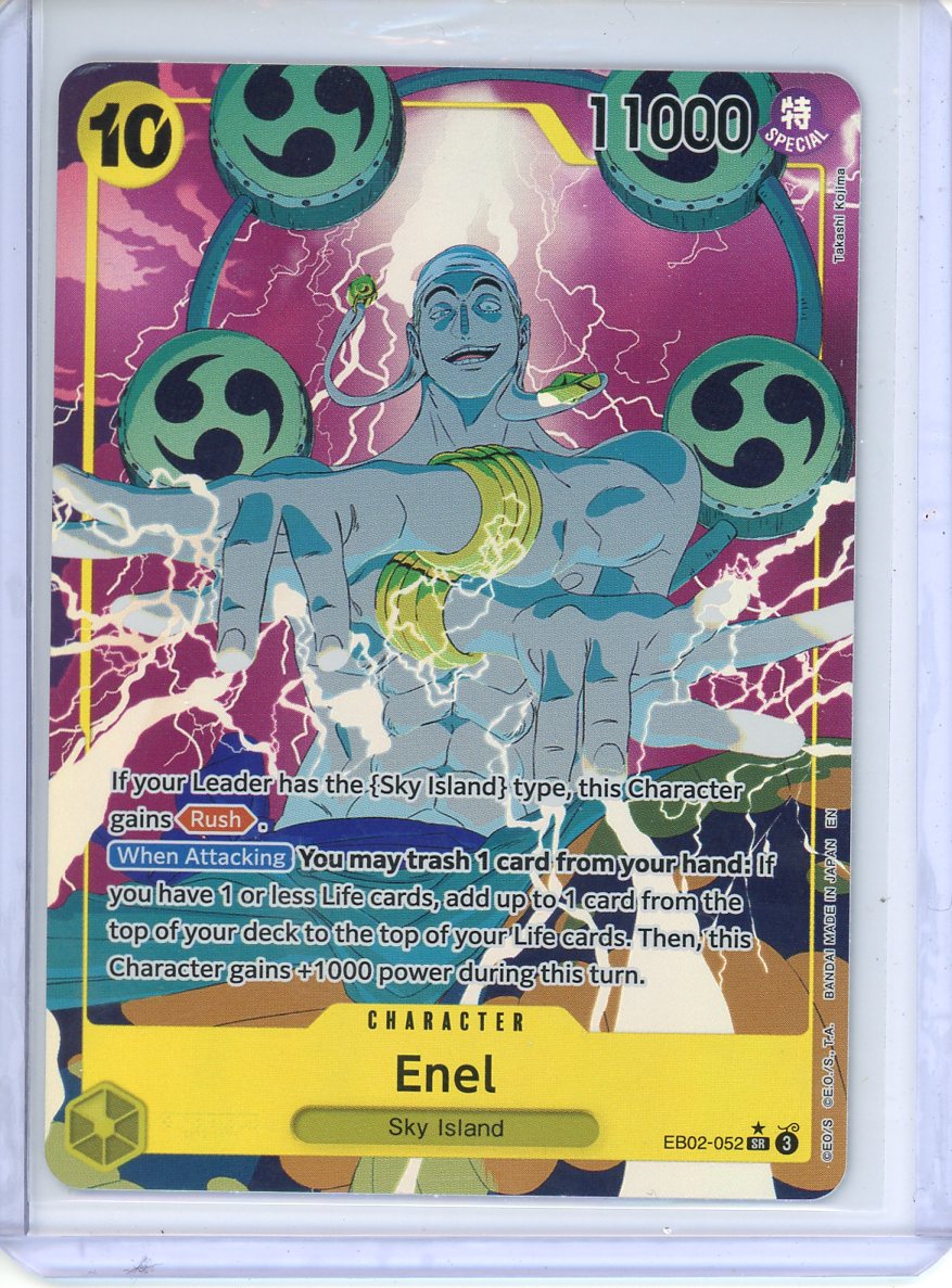 One Piece Enel Alt. Art EB02-052 SR