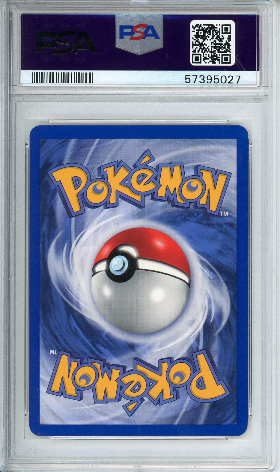 2001 Pokemon Game Entei - Rev . Foil Pokemon 3 Movie Promo #34 PSA 8
