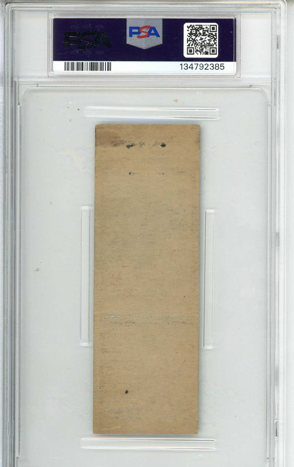 1934 Diamond Matchbooks Carl Hubbell Silver Border PSA 2 Good