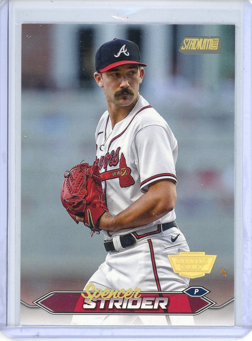 2024 Topps Stadium Club Spencer Strider Members Only No. 25