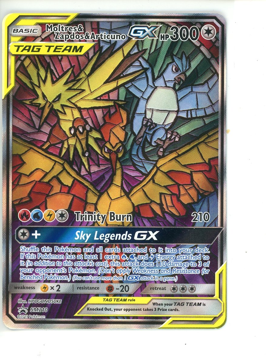 Moltres & Zapdos & Articuno GX (SM Promos) (SMP)