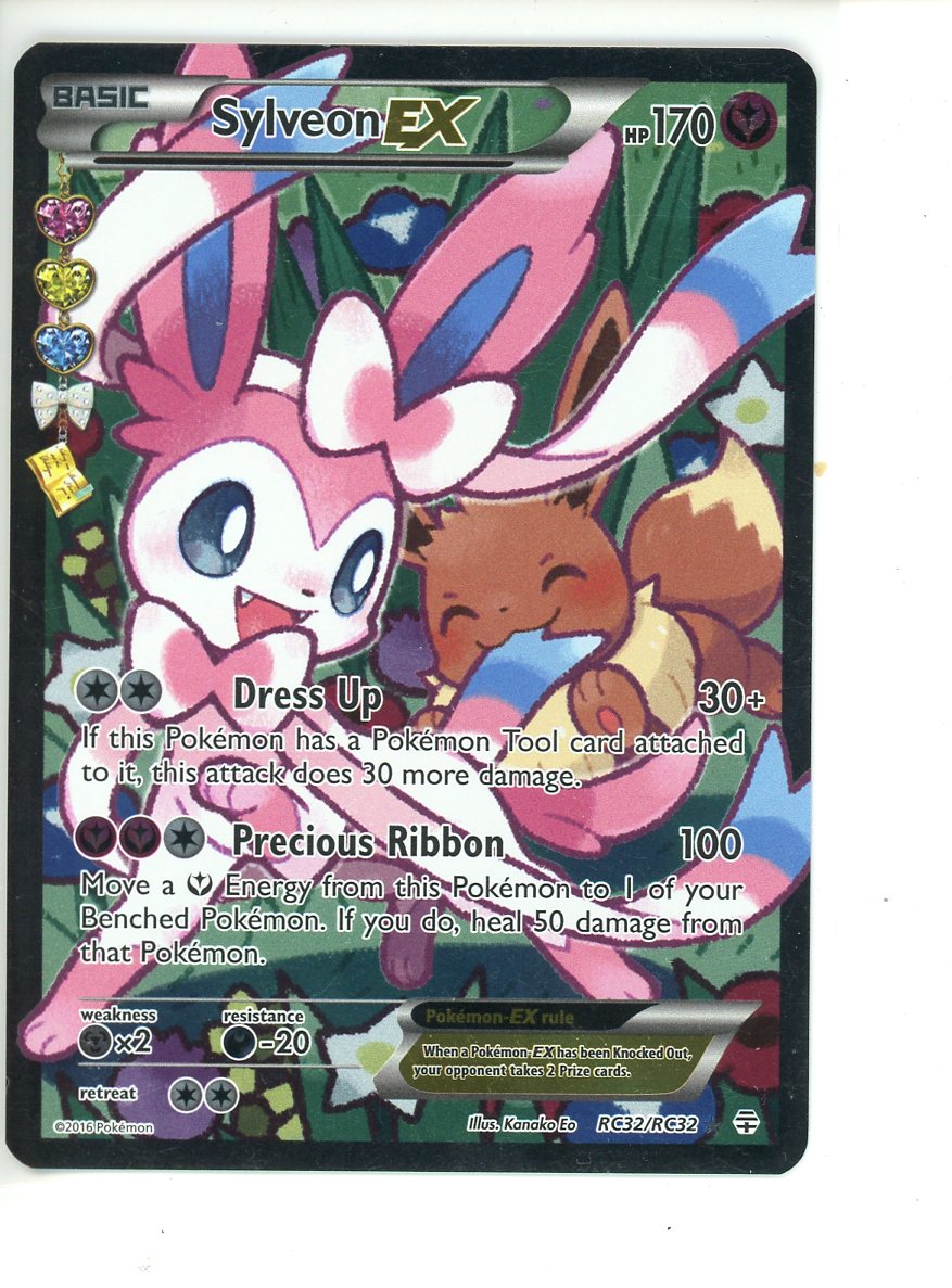 Sylveon EX (Full Art) - Generations: Radiant Collection (GEN) LP