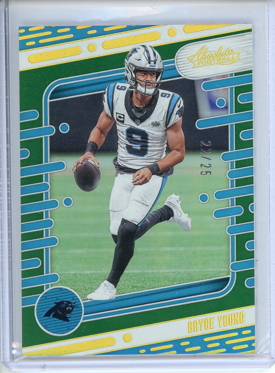 2024 Panini Absolute Bryce Young Green /25 No. 14