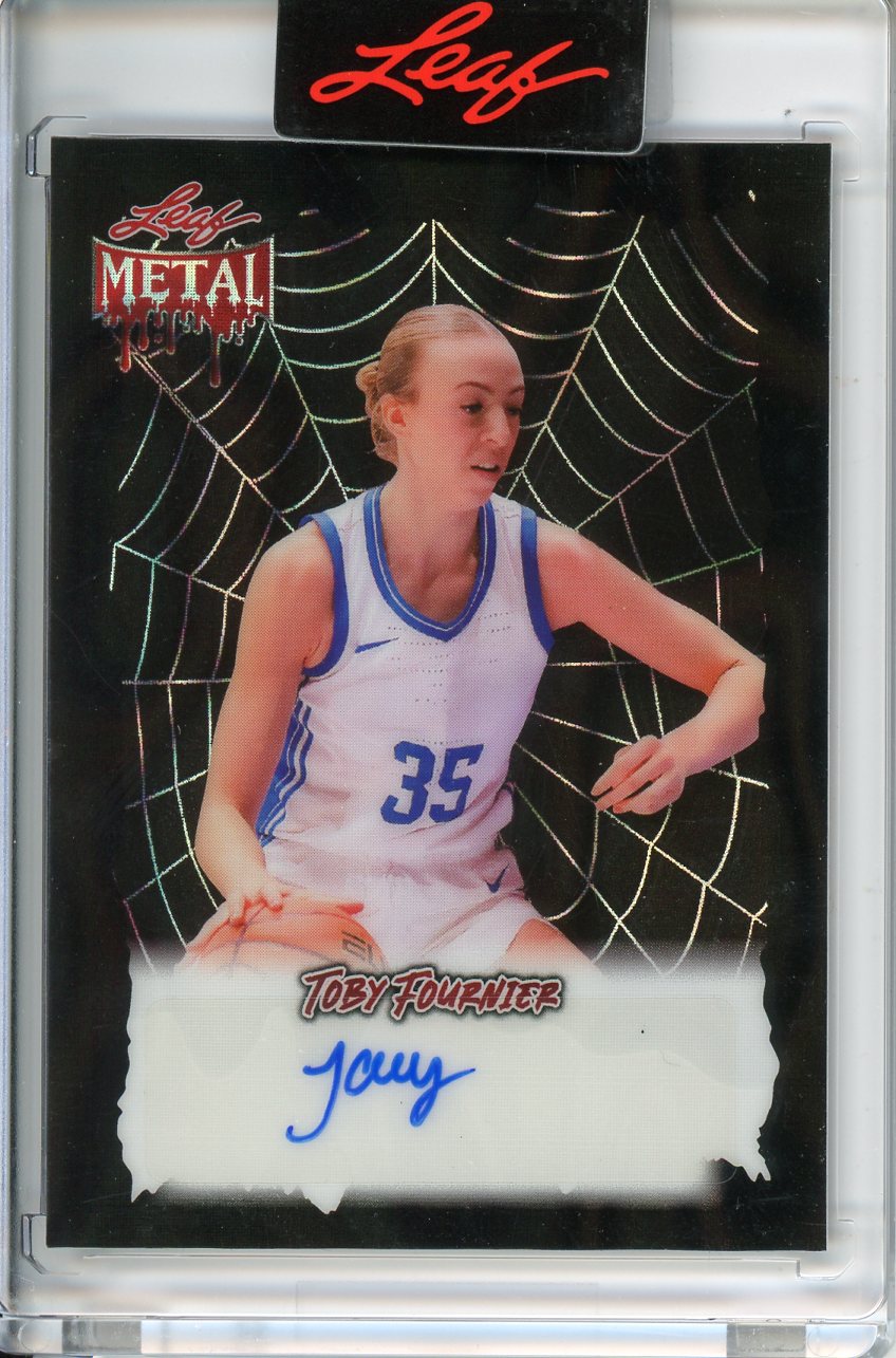2025 Wild Card Metal Halloween Toby Fournier Autograph 2/3