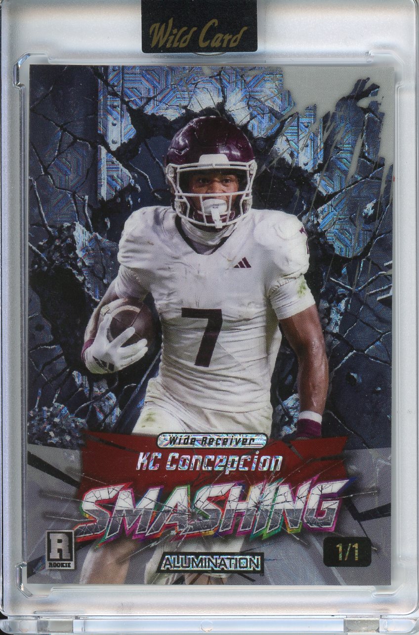 2026 Wild Card Just the Hits KC Concepcion Smashing 1/1 Rookie