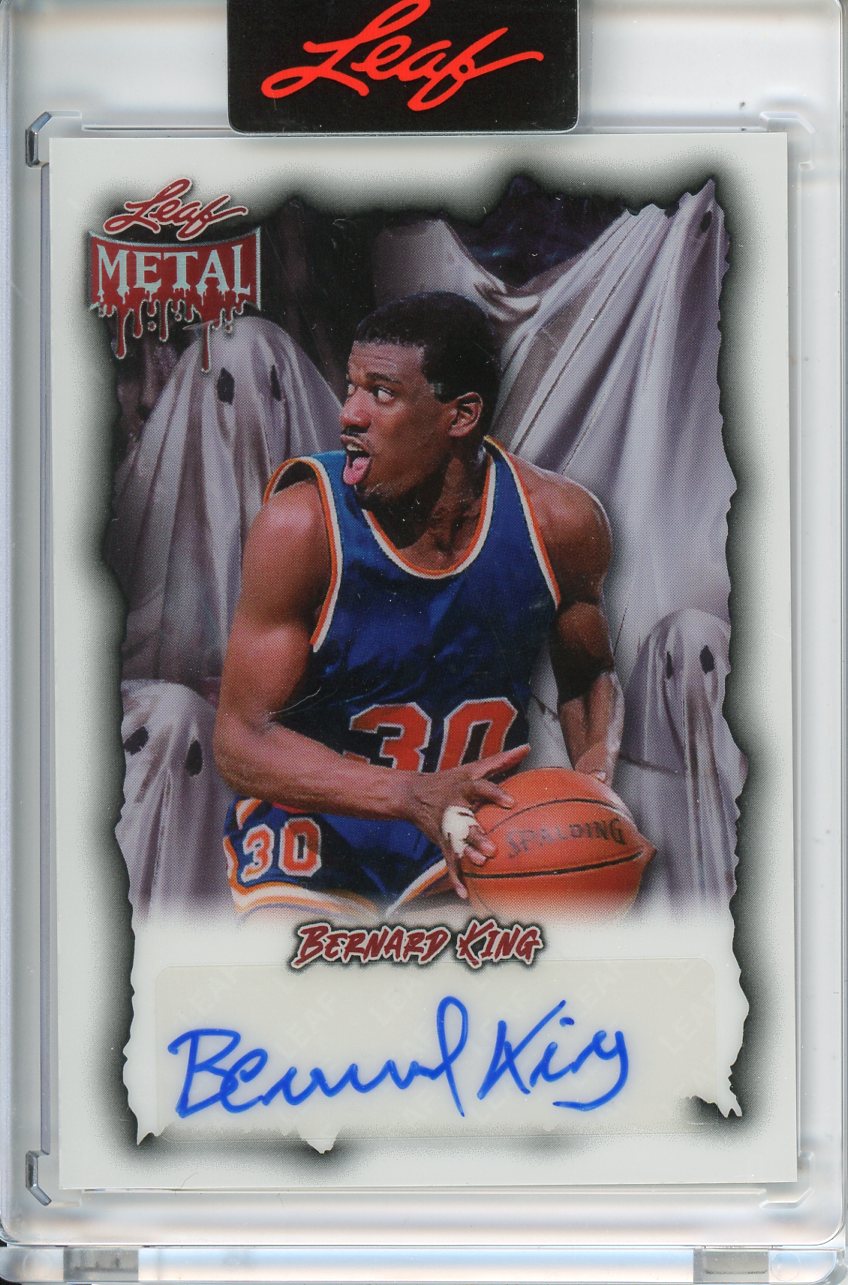 2025 Wild Card Metal Halloween Bernard King Autograph 5/5