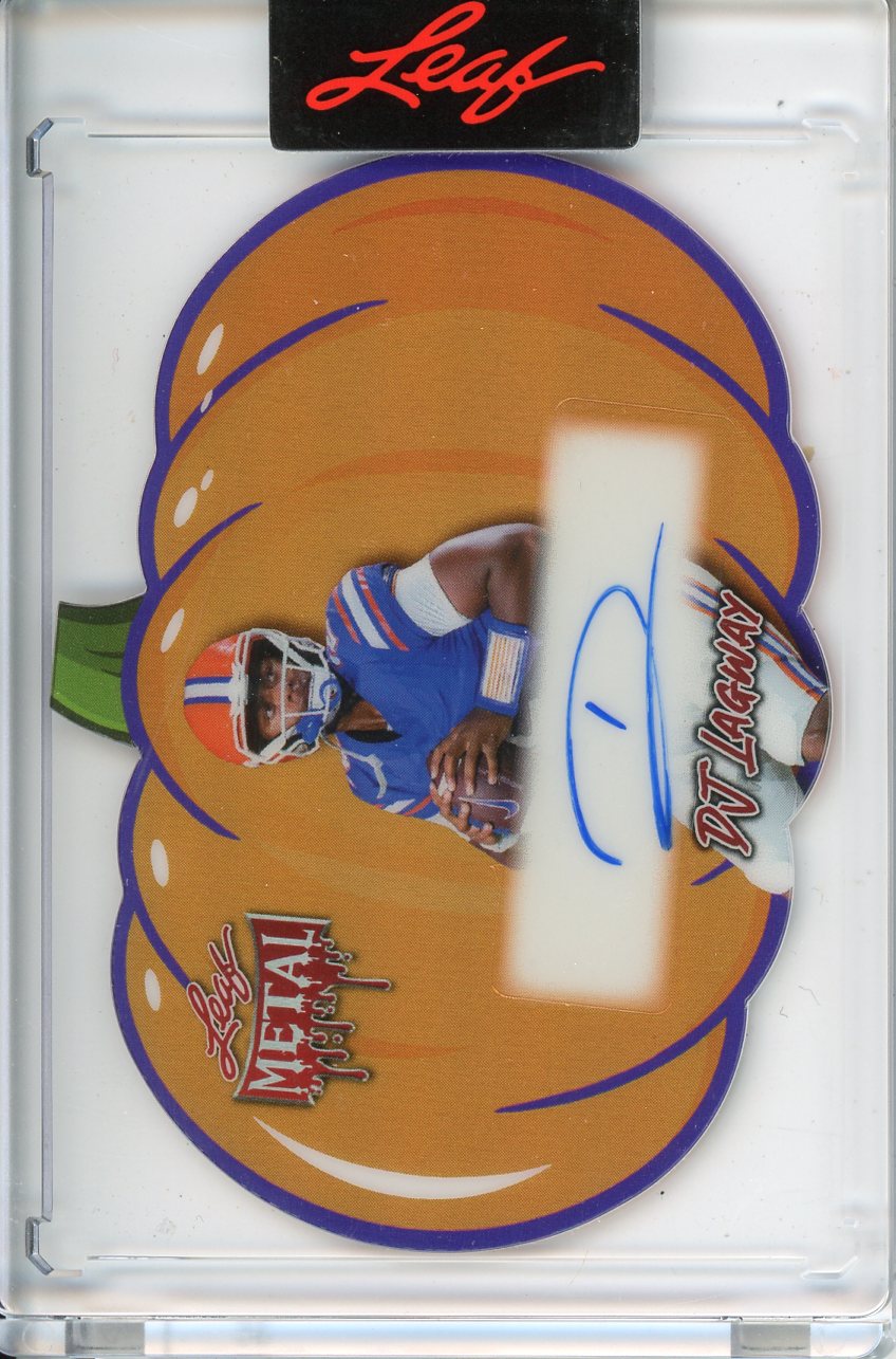 2025 Wild Card Metal Halloween DJ Lagway Autograph 12/13 Pumpkin