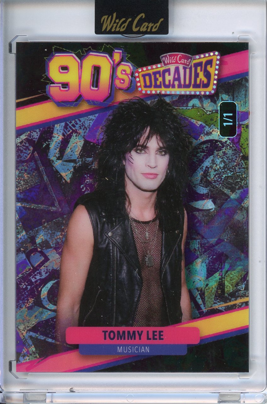 2025 Wild Card Decades 90s Tommy Lee 1/1 Purple