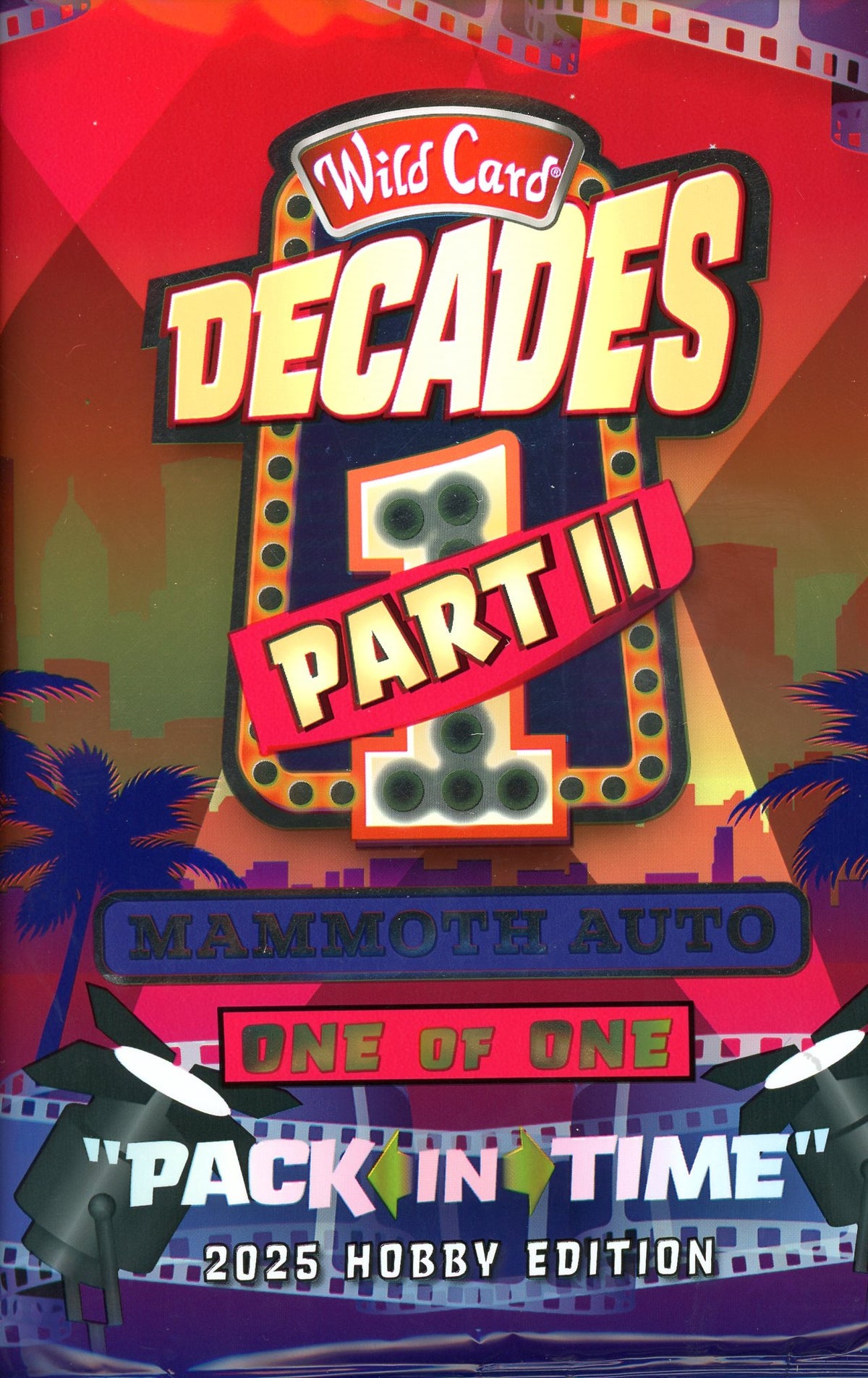 2025 Wild Card Decades Part 2 Mammoth Auto "Pack in Time" Pack