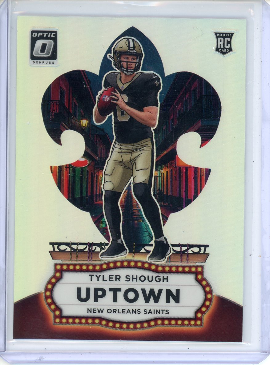 2025 Donruss Optic Football Tyler Shough Uptown No. 24 Rookie