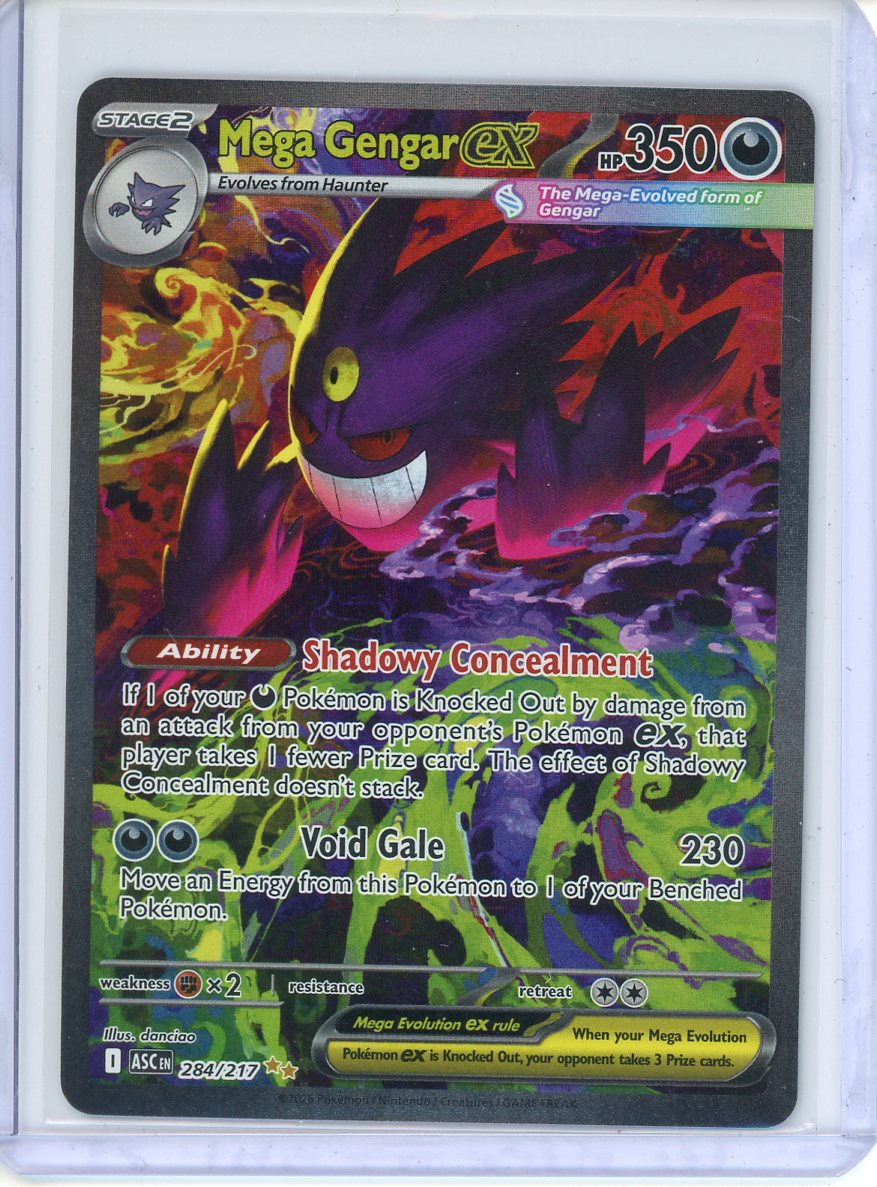 Pokemon Mega Gengar EX 284/217