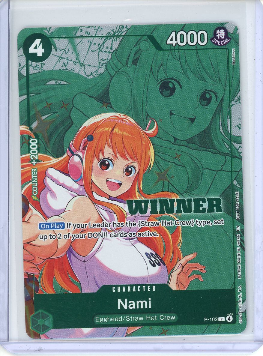 One Piece Nami (Winner Pack 2026 Vol. 2) Promo P-102
