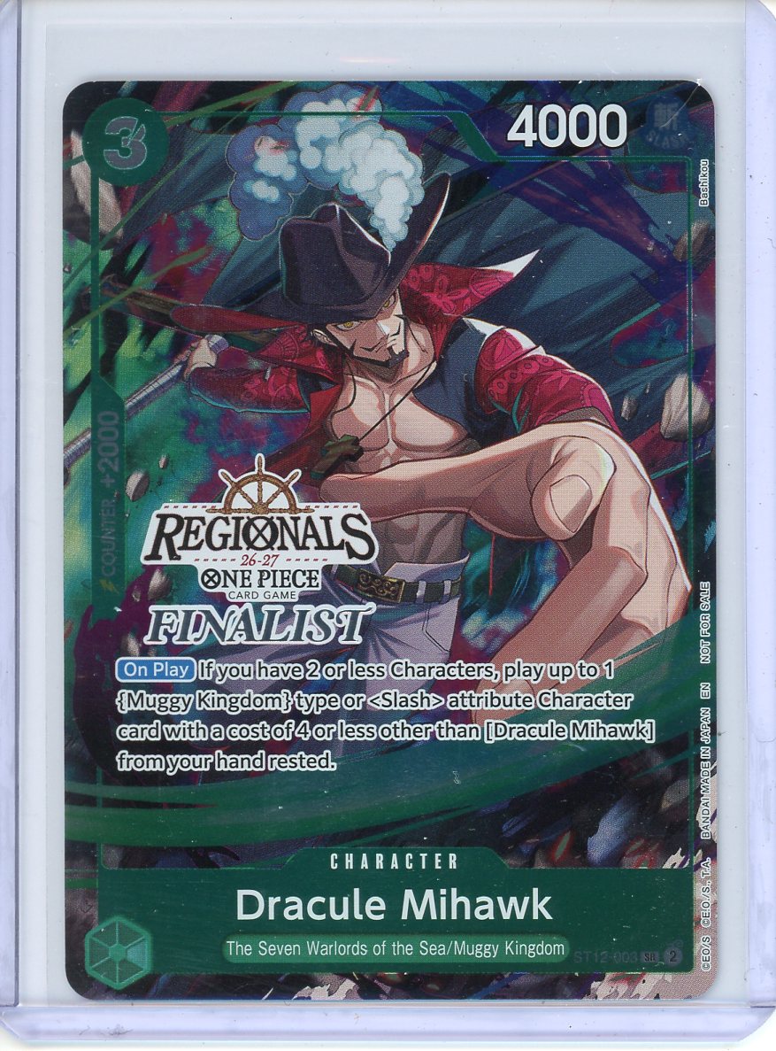 One Piece Dracule Mihawk ST12-003