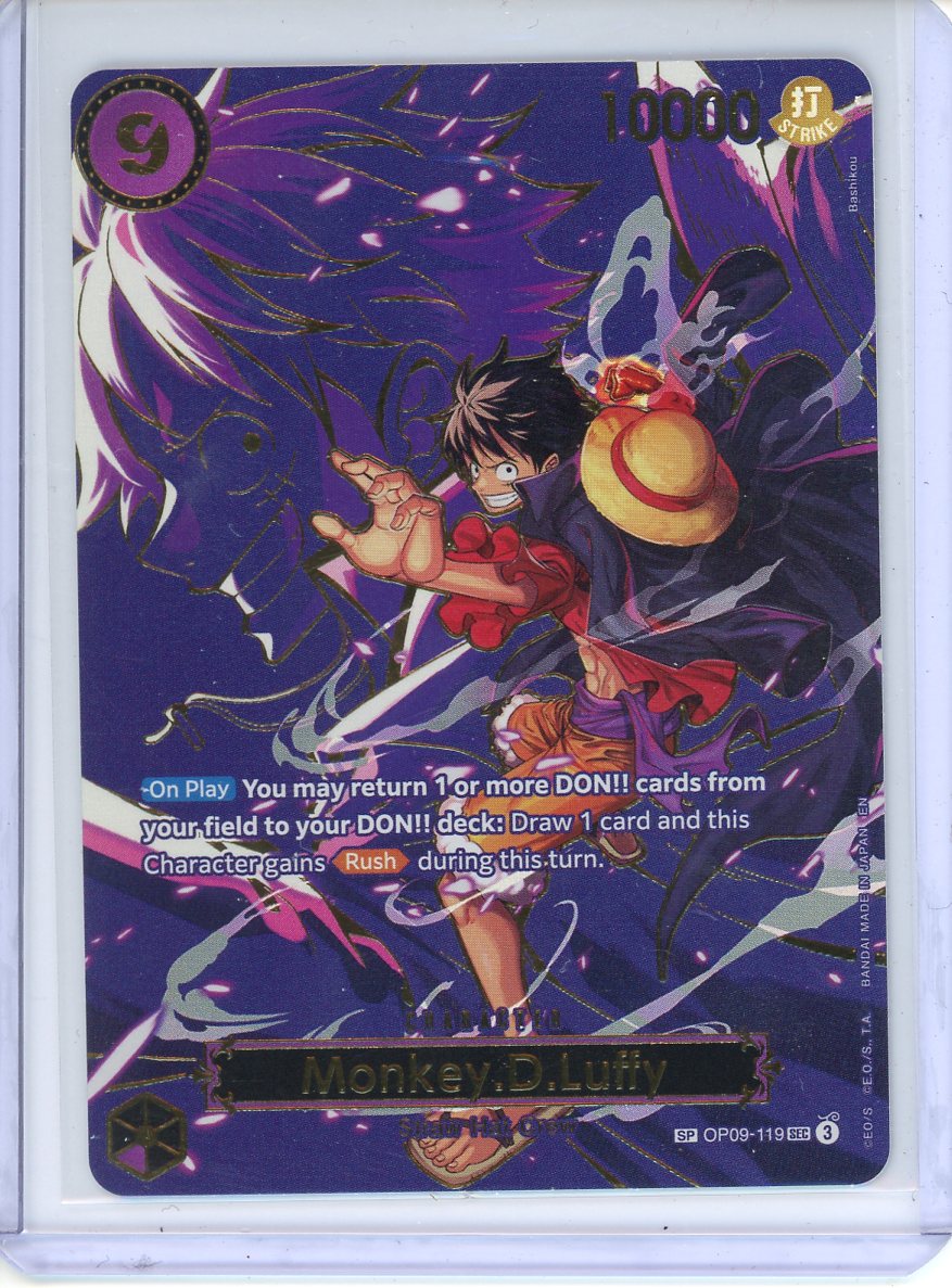 One Piece Monkey.D.Luffy - OP09-119 (SP) (LP)
