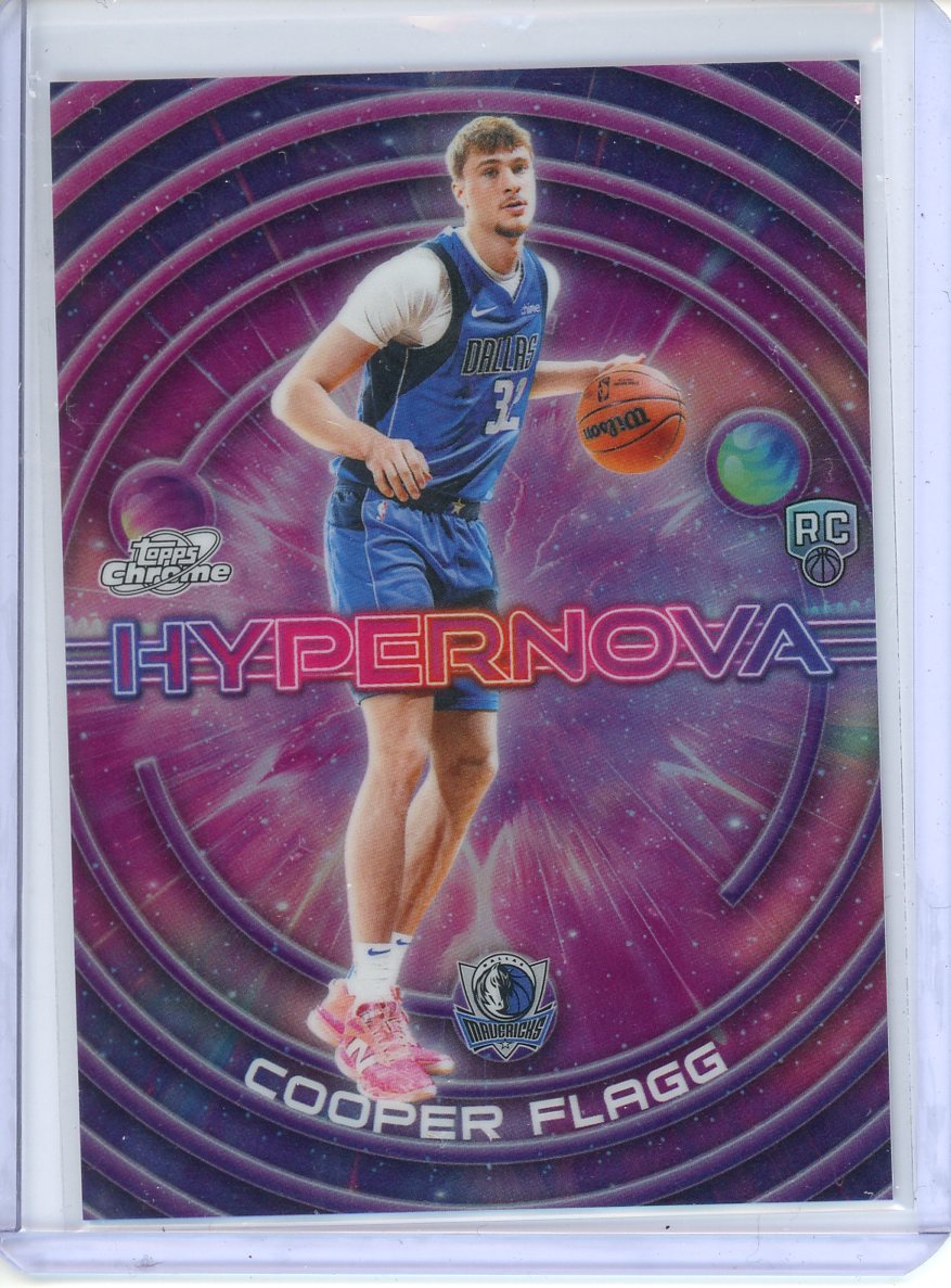 2025-26 Topps Cosmic Chrome Basketball Cooper Flagg Hypernova HN-16