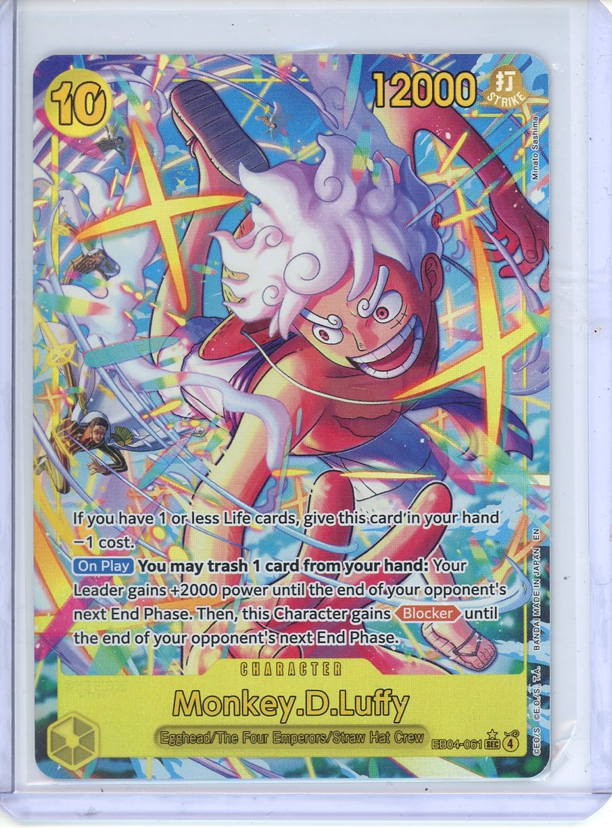 One Piece Monkey. D. Luffy EB04-061 Alt. Art