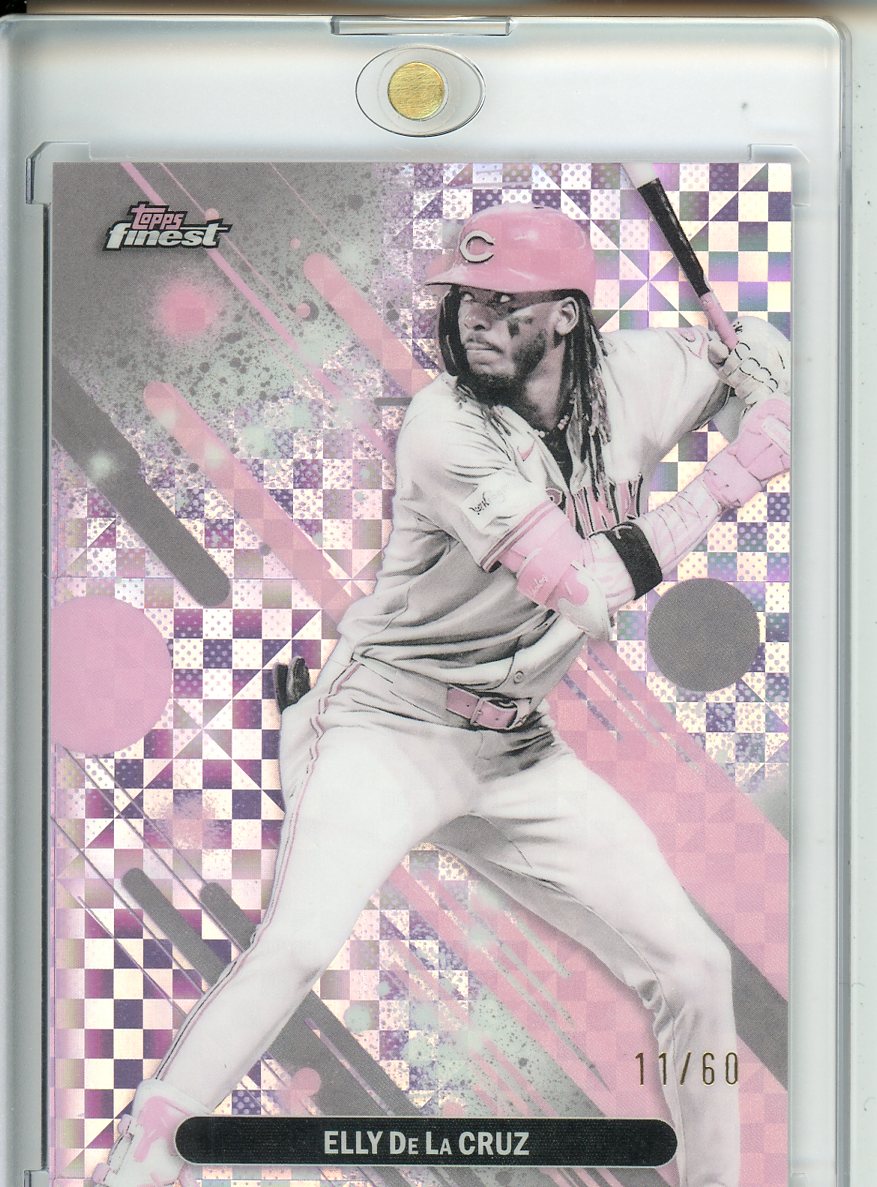 2025 Elly De La Cruz Topps Finest Baseball 11/60