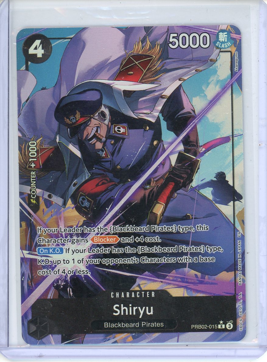 One Piece Shiryu PRB02-015 Alt. Art