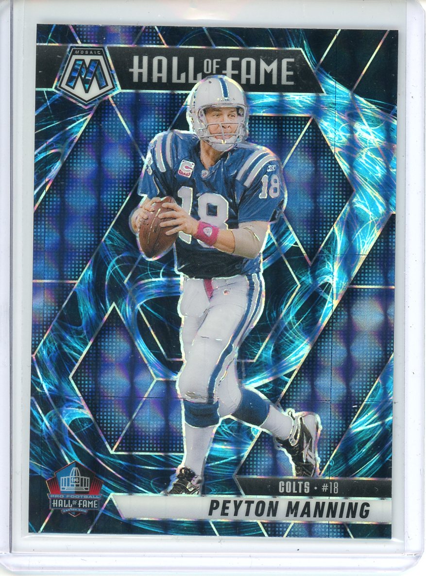 2025 Panini Mosaic Peyton Manning Hall of Fame Genesis No. 296