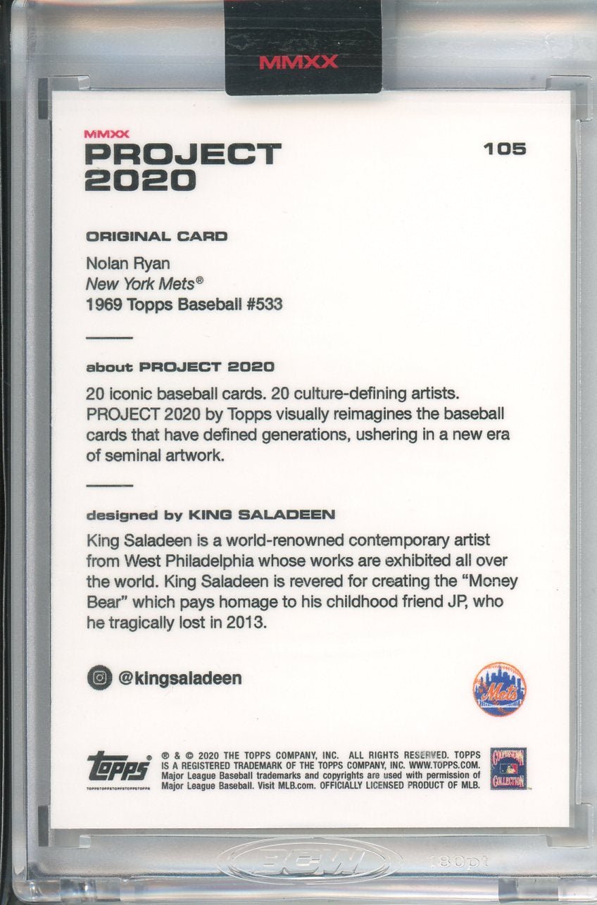 Topps Project 2020 Nolan Ryan #105