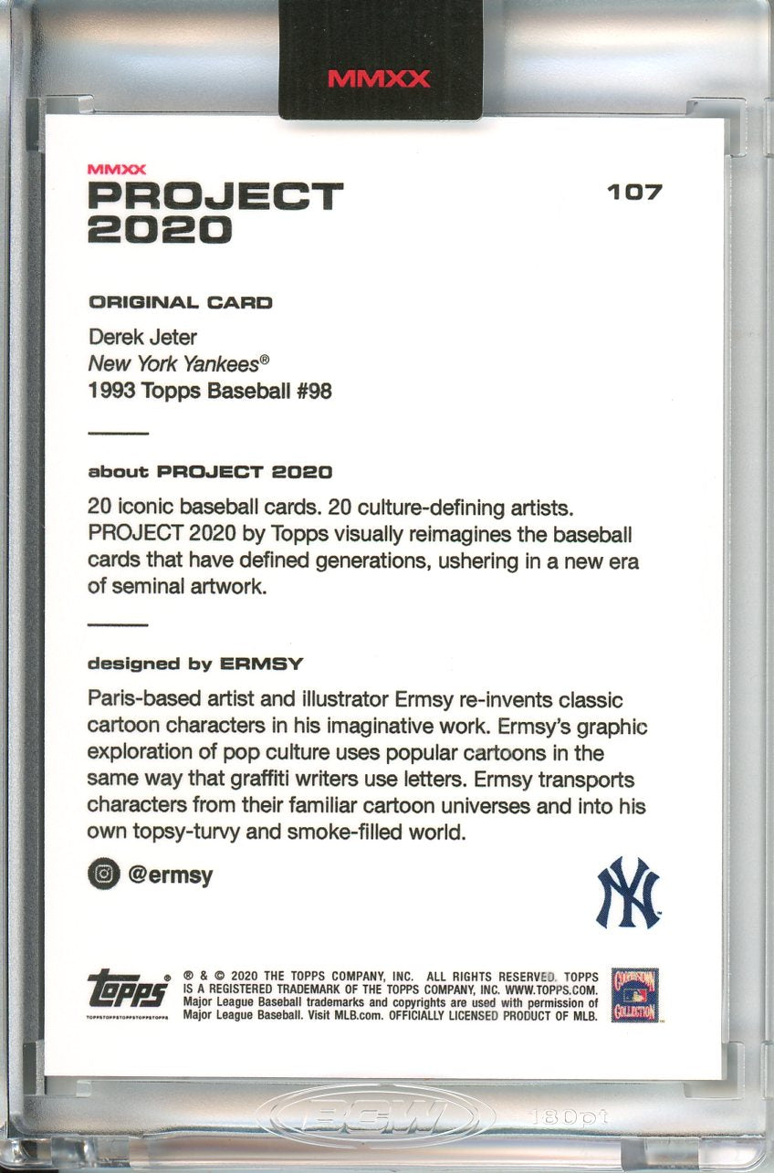 Topps Project 2020 Derek Jeter #107