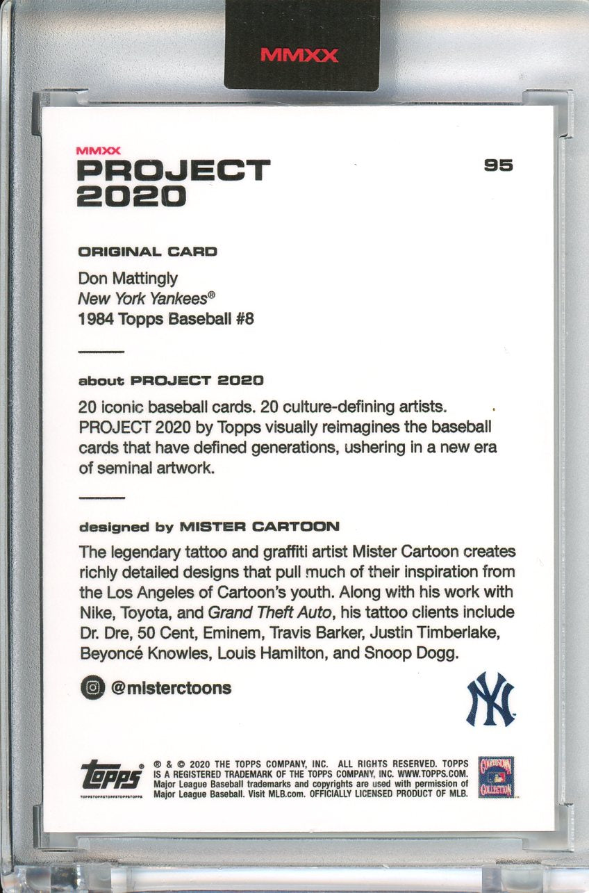 Topps Project 2020 Don Mattingly #95