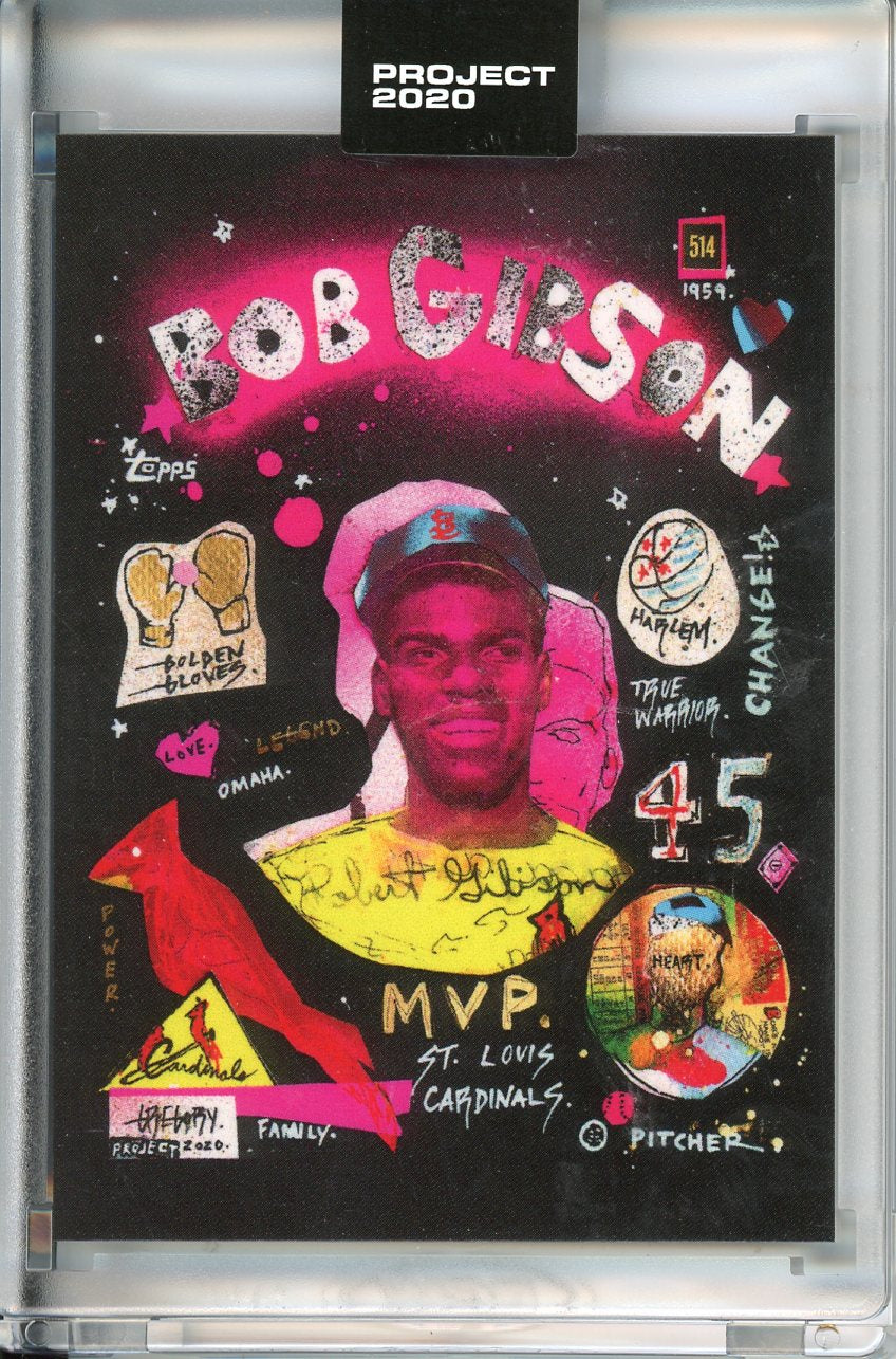Topps Project 2020 Bob Gibson #108
