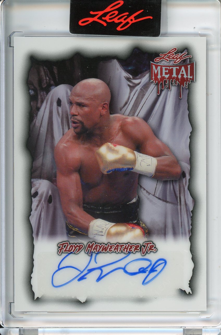 2025 Leaf Metal Halloween Floyd Mayweather Jr Auto /5