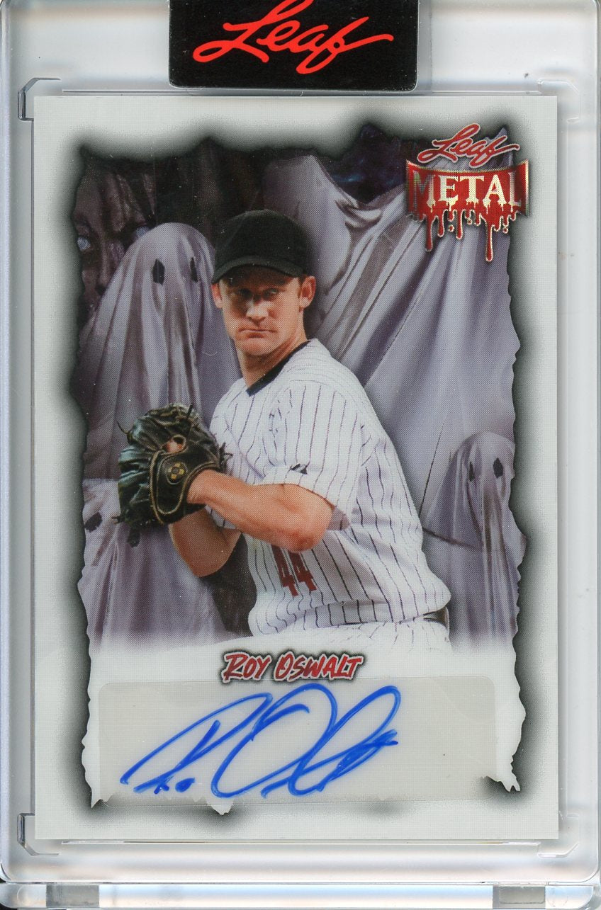 2025 Leaf Metal Halloween Roy Oswalt Auto /5